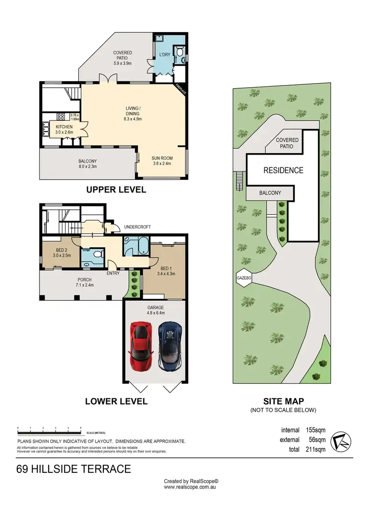 Floorplan of Homely house listing, 69 Hillside Terrace, St Lucia QLD 4067