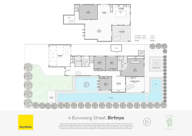 Floorplan of Homely house listing, 4 Buruwang Street, Birtinya QLD 4575