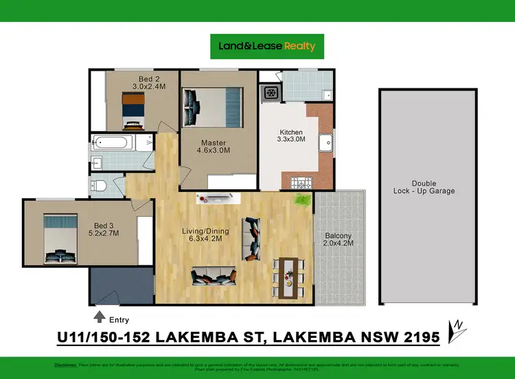 Floorplan of Homely unit listing, 11/150-152 Lakemba Street, Lakemba NSW 2195