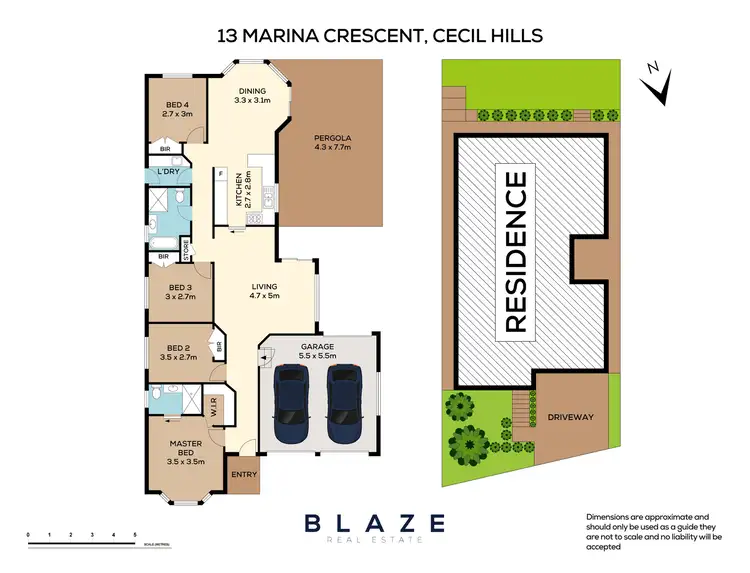 Floorplan of Homely house listing, 13 Marina Crescent, Cecil Hills NSW 2171