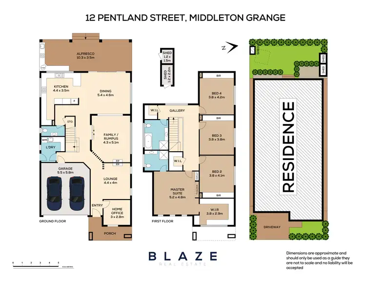 Floorplan of Homely house listing, 12 Pentland Street, Middleton Grange NSW 2171