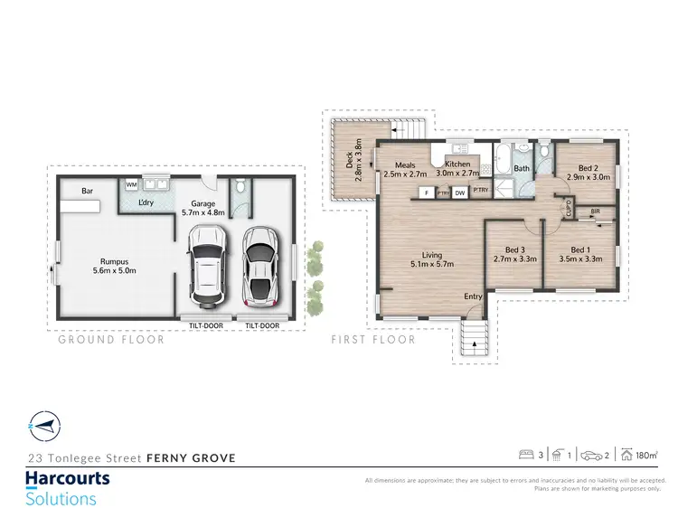 Floorplan of Homely house listing, 23 Tonlegee Street, Ferny Grove QLD 4055