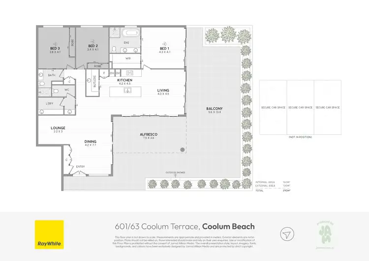 Floorplan of Homely unit listing, 601/63 Coolum Terrace, Coolum Beach QLD 4573