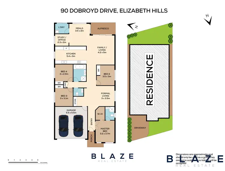 Floorplan of Homely house listing, 90 Dobroyd Drive, Elizabeth Hills NSW 2171