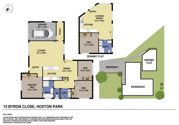 Floorplan of Homely house listing, 15 Byron Bay Cl, Hoxton Park NSW 2171