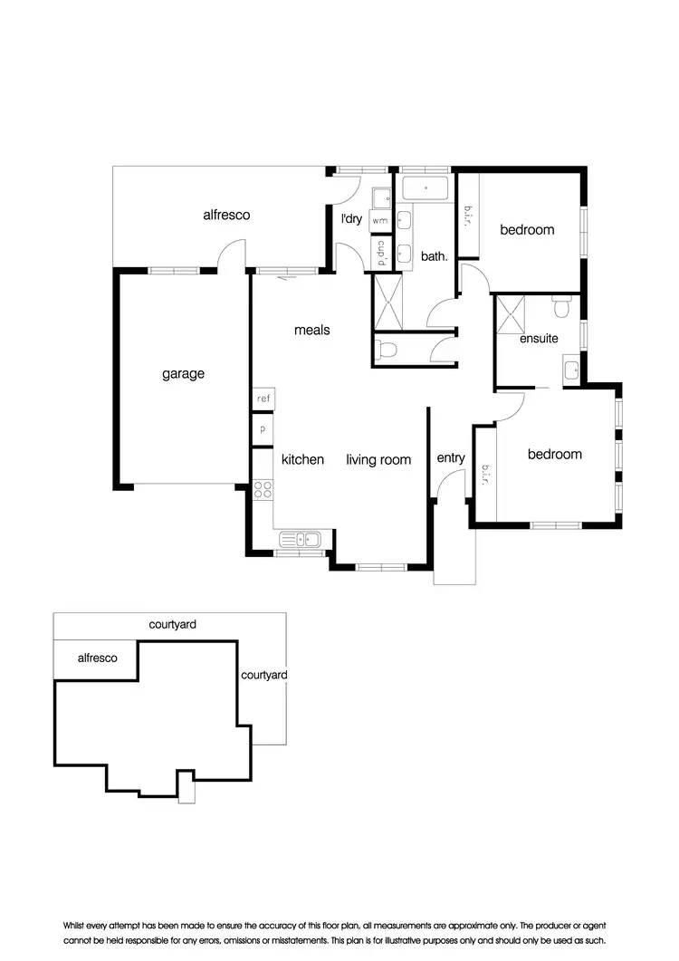 Floorplan of Homely unit listing, 4/25 Ailsa Street South, Altona Meadows VIC 3028