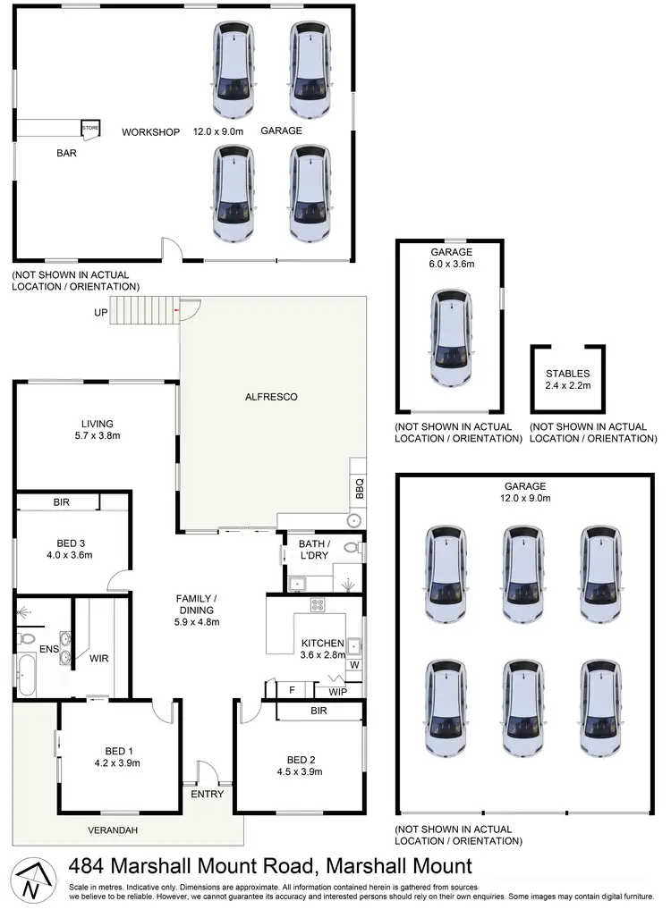 Floorplan of Homely house listing, 484 Marshall Mount Road, Marshall Mount NSW 2530