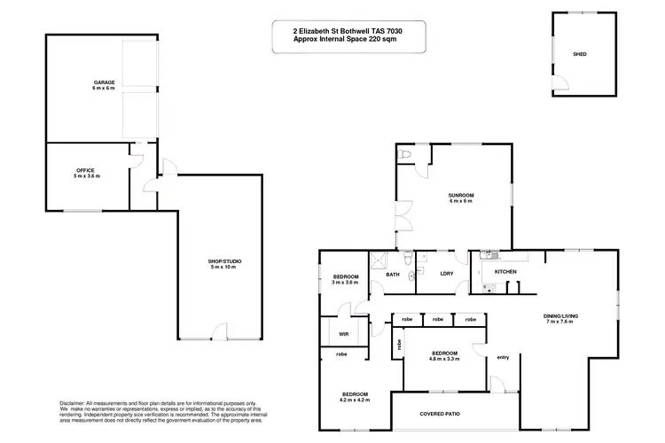 Floorplan of Homely house listing, 2 Elizabeth Street, Bothwell TAS 7030