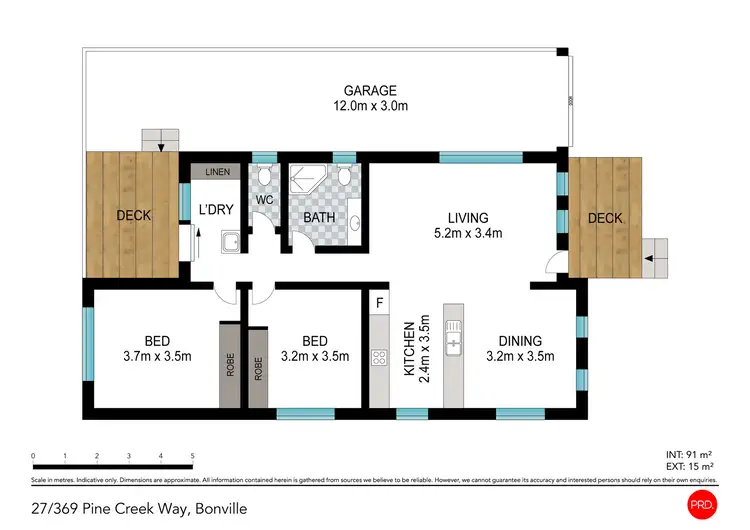 Floorplan of Homely house listing, 27/369 Pine Creek Way, Bonville NSW 2450