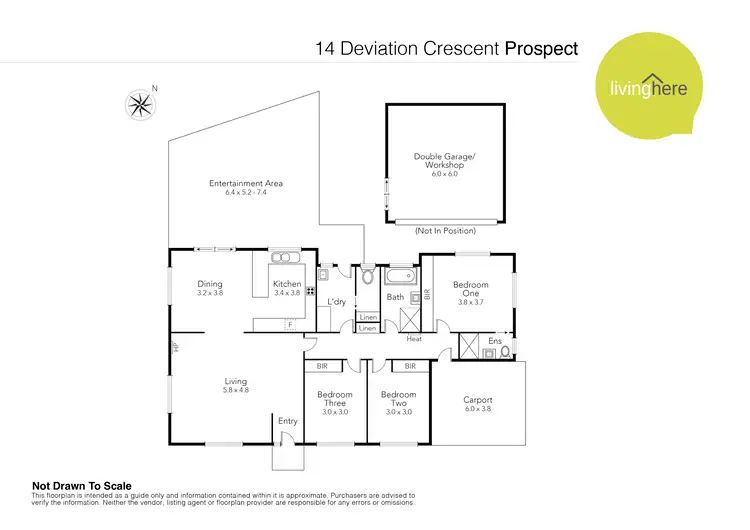Floorplan of Homely house listing, 14 Deviation Crescent, Prospect TAS 7250