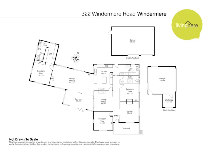 Floorplan of Homely house listing, 322 Windermere Road, Windermere TAS 7252