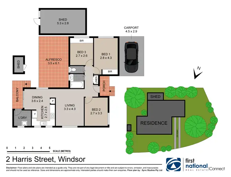 Floorplan of Homely house listing, 2 Harris St, Windsor NSW 2756