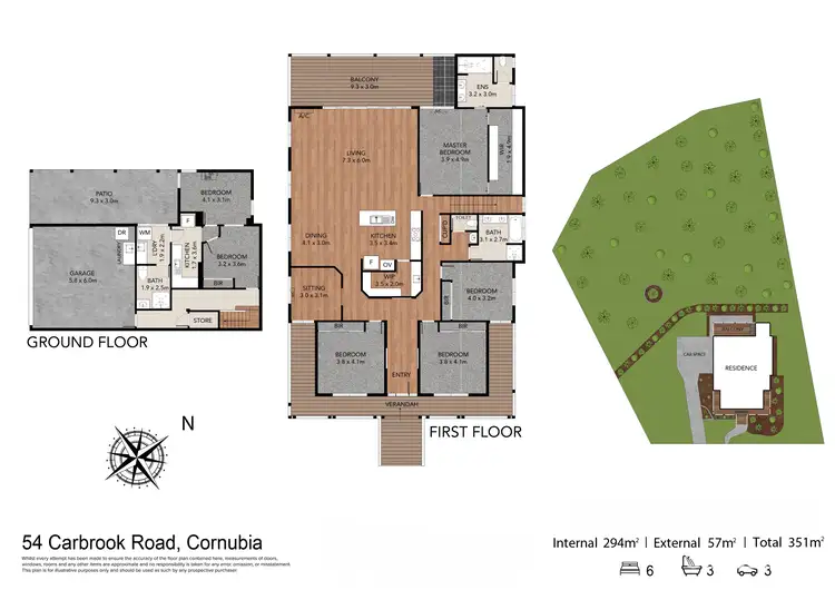 Floorplan of Homely house listing, 54 Carbrook Road, Cornubia QLD 4130