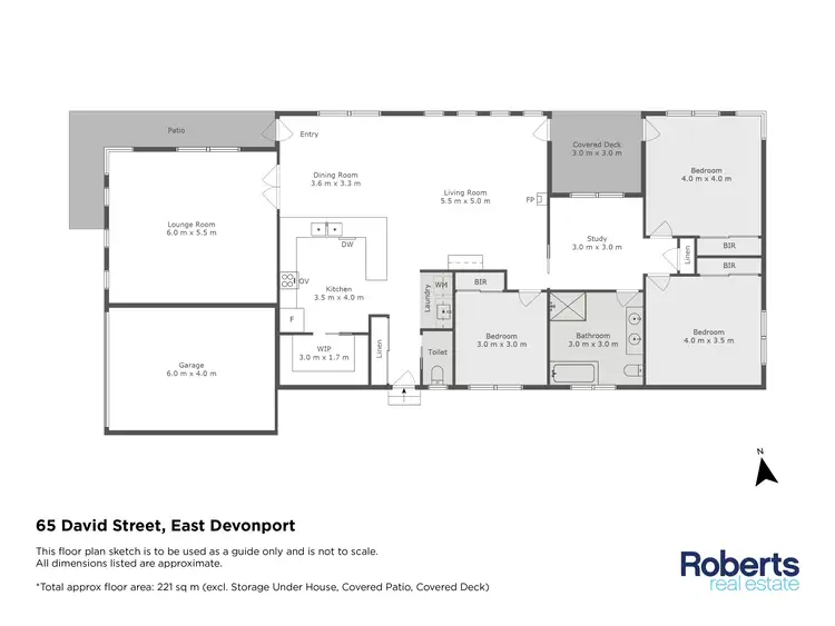 Floorplan of Homely house listing, 65 David Street, East Devonport TAS 7310