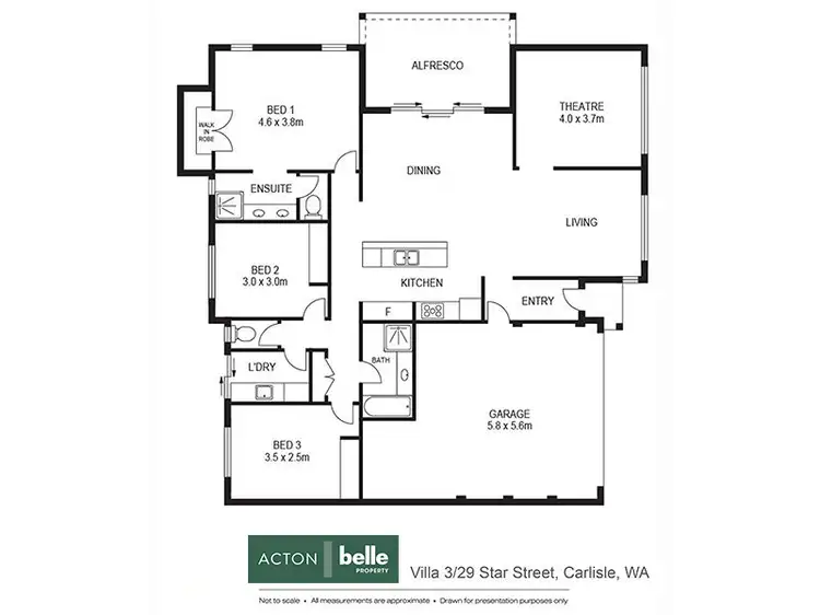 Floorplan of Homely house listing, 29C Star Street, Carlisle WA 6101