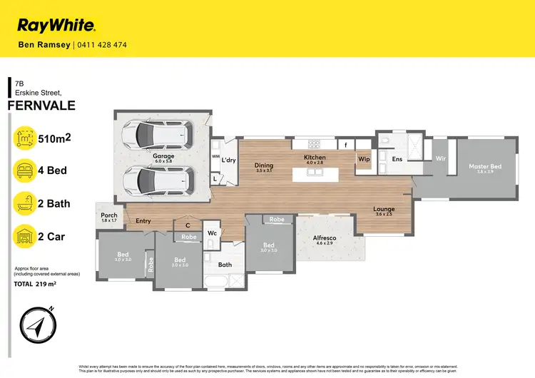 Floorplan of Homely house listing, 7B Erskine Street, Fernvale QLD 4306