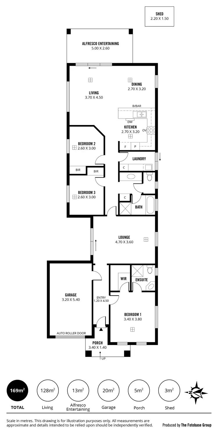 Floorplan of Homely house listing, 1 Merion Close, Mount Barker SA 5251