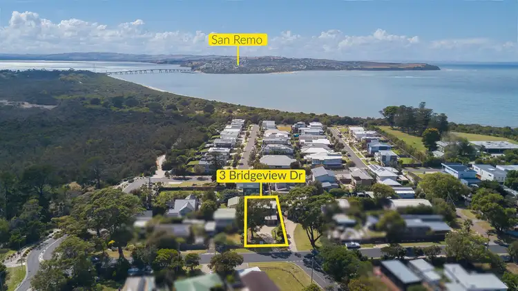 Floorplan of Homely house listing, 3 Bridgeview Drive, Cape Woolamai VIC 3925