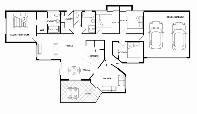 Floorplan of Homely house listing, 2 Parkside Drive, Flagstone QLD 4280