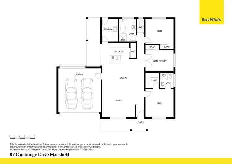 Floorplan of Homely house listing, 87 Cambridge Drive, Mansfield VIC 3722
