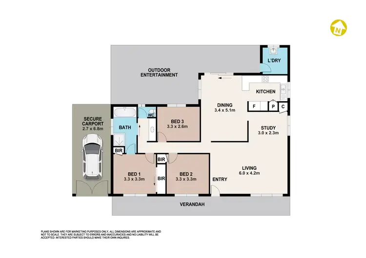 Floorplan of Homely house listing, 14 Peter Place, Bligh Park NSW 2756