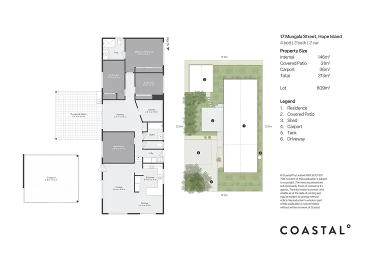 Floorplan of Homely house listing, 17 Mungala Street, Hope Island QLD 4212