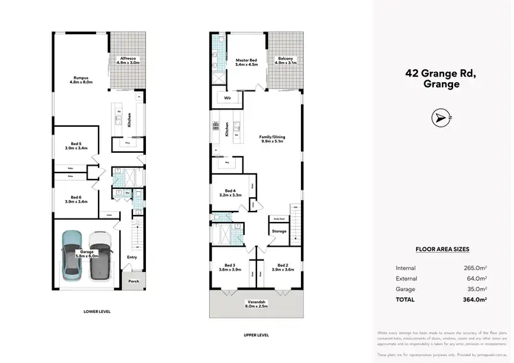 Floorplan of Homely house listing, 42 Grange Road, Grange QLD 4051