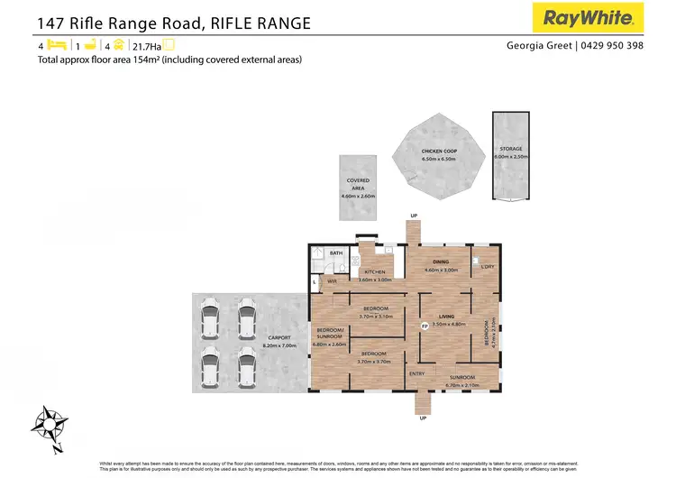 Floorplan of Homely house listing, 147 Rifle Range Road, Rifle Range QLD 4311