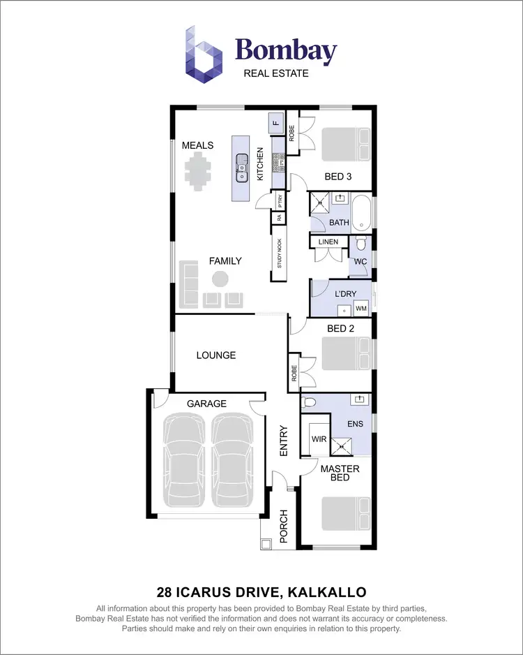 Floorplan of Homely house listing, 28 Icarus Drive, Kalkallo VIC 3064