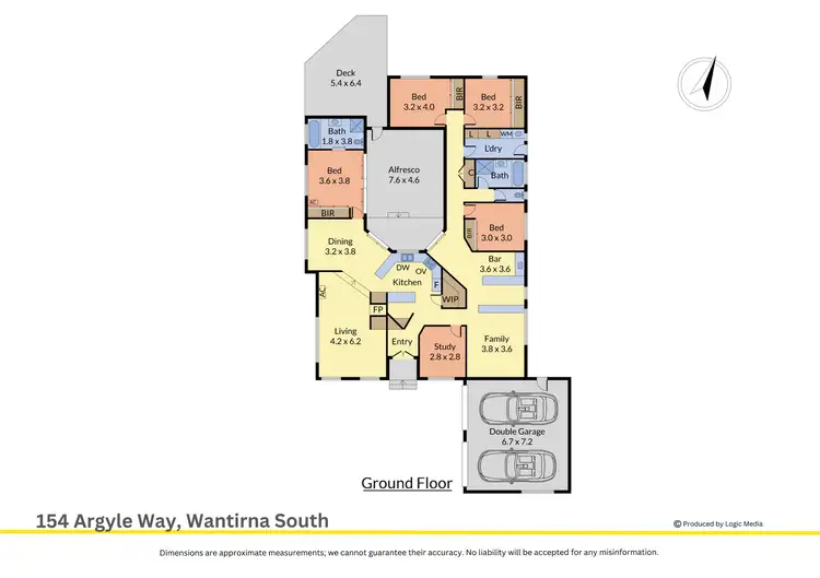 Floorplan of Homely house listing, 154 Argyle Way, Wantirna South VIC 3152