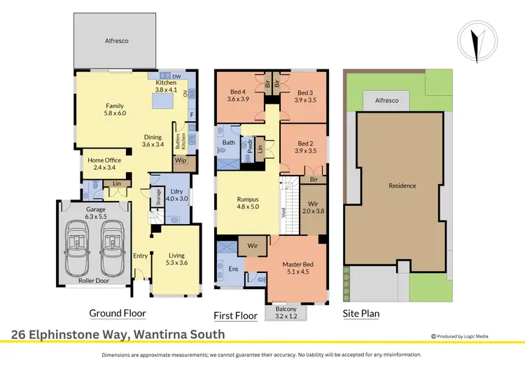 Floorplan of Homely house listing, 26 Elphinstone Way, Wantirna South VIC 3152