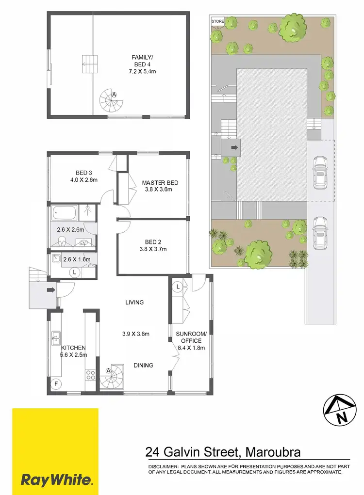 Floorplan of Homely house listing, 24 Galvin Street, Maroubra NSW 2035