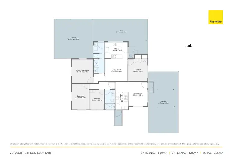 Floorplan of Homely block of units listing, 29 Yacht Street, Clontarf QLD 4019