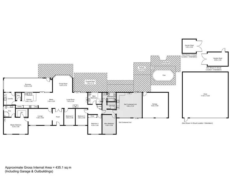 Floorplan of Homely house listing, 1 Llanrian Drive, Singleton NSW 2330