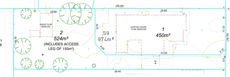 Floorplan of Homely land listing, LOT 2, 85 Tudor Avenue South, Riverton WA 6148
