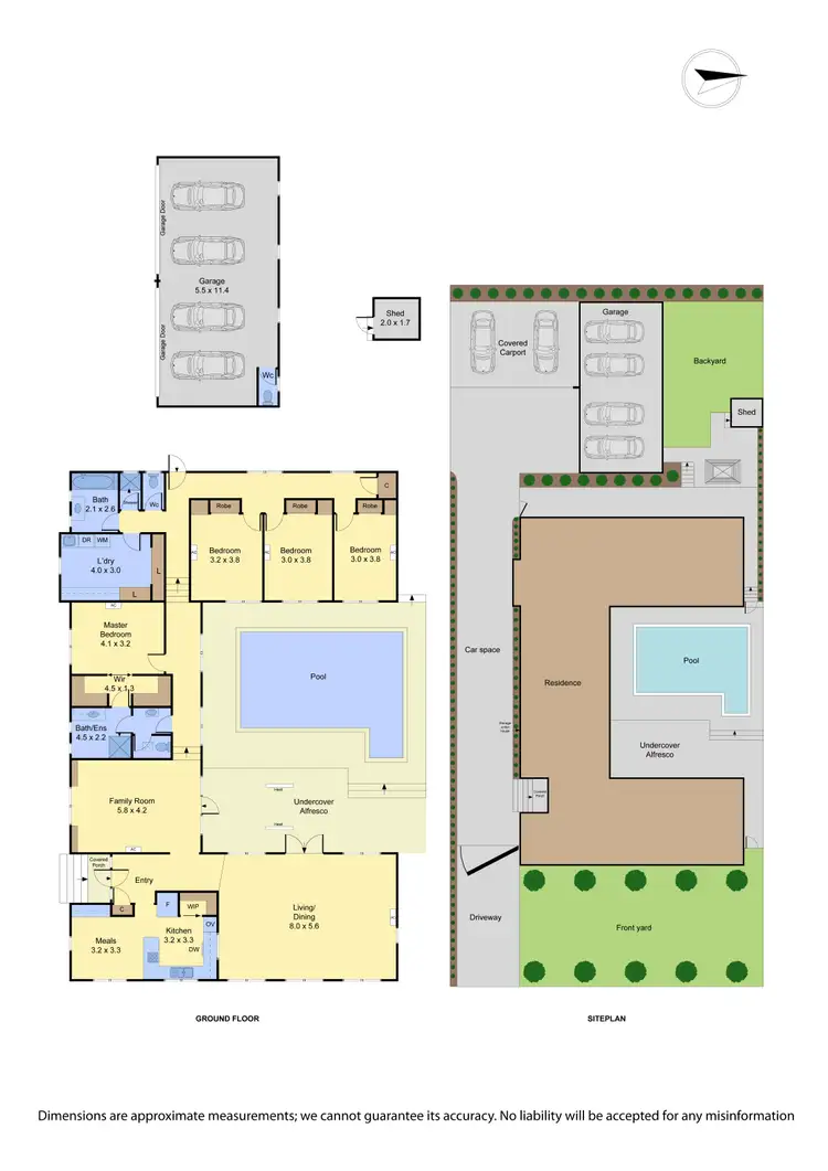 Floorplan of Homely house listing, 181 Grandview Grove, Rosanna VIC 3084