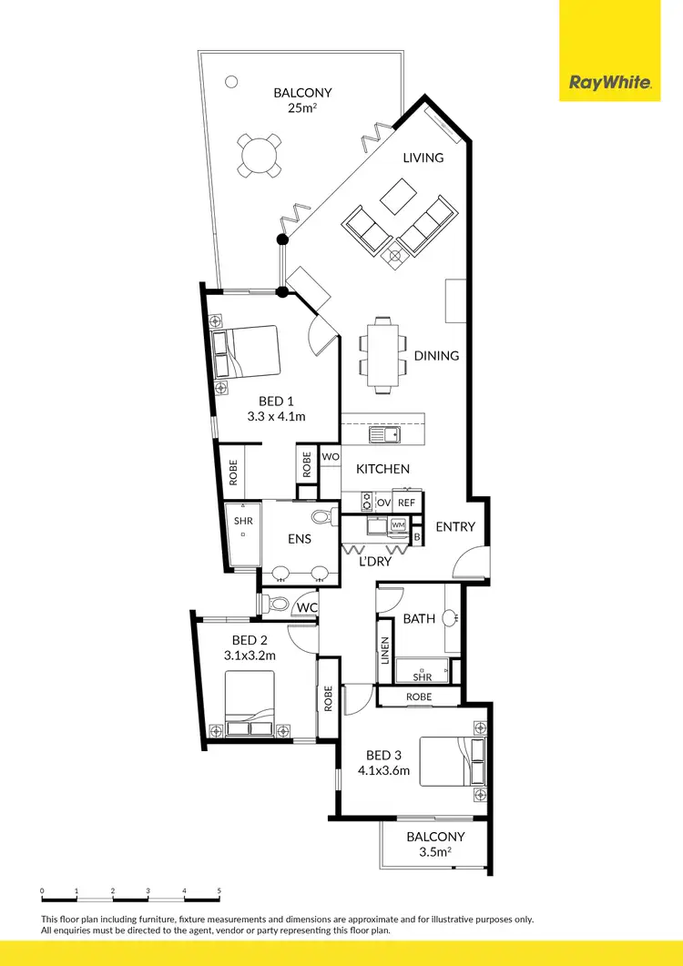 Floorplan of Homely unit listing, 17/21 The Esplanade, Maroochydore QLD 4558
