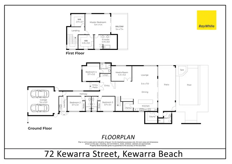 Floorplan of Homely house listing, 72 Kewarra Street, Kewarra Beach QLD 4879