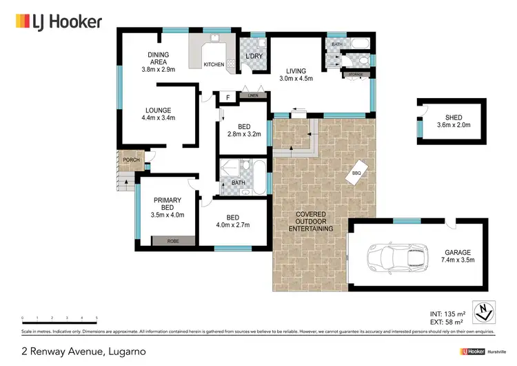 Floorplan of Homely house listing, 2 Renway Avenue, Lugarno NSW 2210