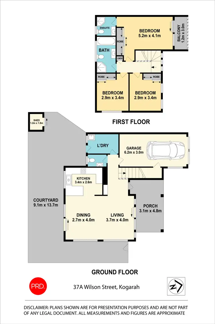 Floorplan of Homely house listing, 37A Wilson Street, Kogarah NSW 2217