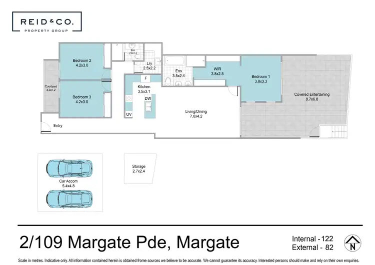Floorplan of Homely apartment listing, 2/109 Margate Parade, Margate QLD 4019