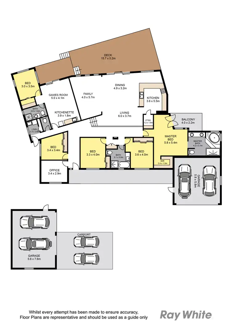 Floorplan of Homely house listing, 9 Ruby Court, Bunya QLD 4055