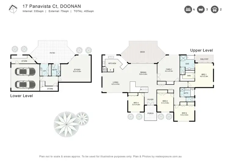 Floorplan of Homely house listing, 17 Panavista Court, Doonan QLD 4562