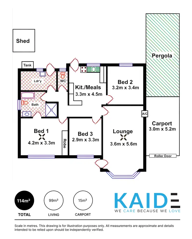 Floorplan of Homely house listing, 3/69 Holbrooks Road, Flinders Park SA 5025