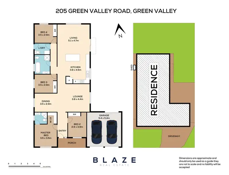 Floorplan of Homely house listing, 205 Green Valley Road, Green Valley NSW 2168