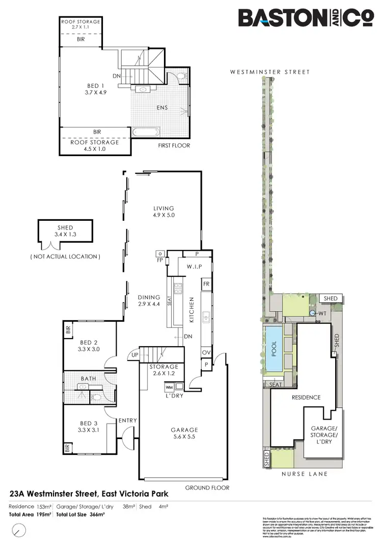 Floorplan of Homely house listing, 23A Westminster Street, East Victoria Park WA 6101