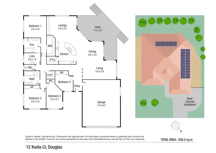 Floorplan of Homely house listing, 12 Kwila Crescent, Douglas QLD 4814