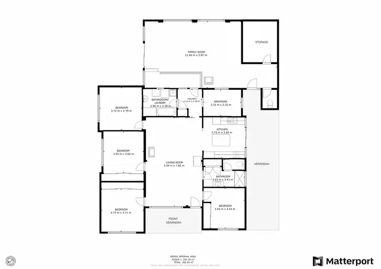 Floorplan of Homely rural property listing, 5 Mimosa Street, Temora NSW 2666
