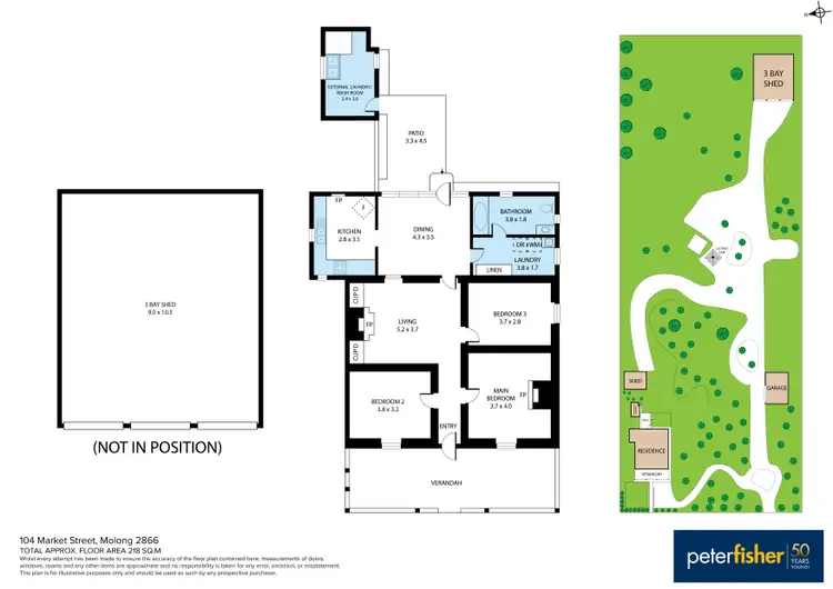 Floorplan of Homely house listing, 104 Market Street, Molong NSW 2866