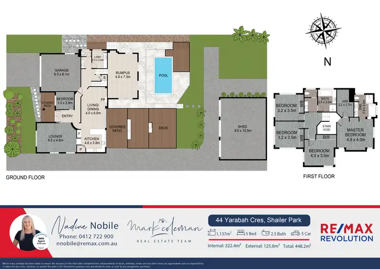 Floorplan of Homely house listing, 44 Yarabah Crescent, Shailer Park QLD 4128